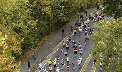 marathon runners